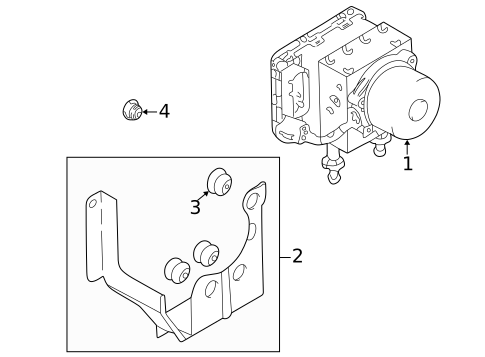 Anti-Lock Brakes for 2002 Mitsubishi Galant #0
