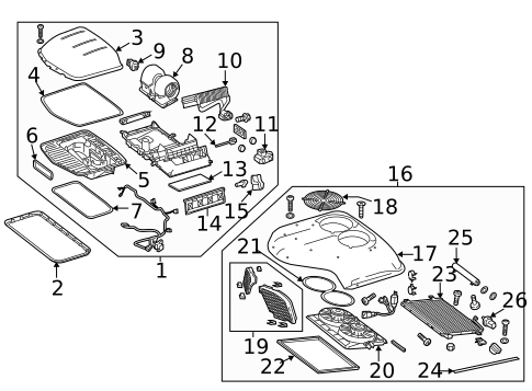 Blower Motor & Fan for 2016 Mercedes-Benz Sprinter 2500 #2
