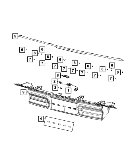 Lamps-Interior and Exterior for 2018 Dodge Challenger #5