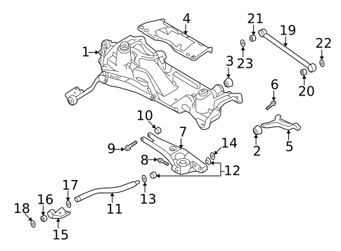 Rear Suspension for 1999 Volvo V70 #1