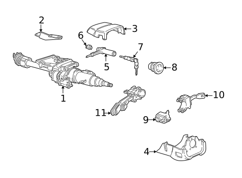 Ignition Lock for 2003 Audi A8 Quattro #0