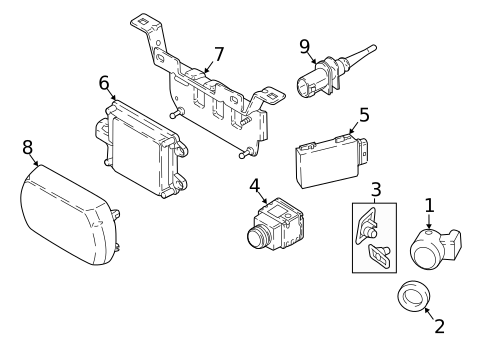 Electrical Components for 2022 BMW 430i Gran Coupe #61