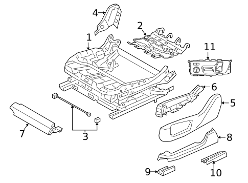 Power Seats for 2024 BMW X6 #3