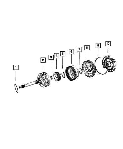 Gear Train for 2011 Ram 3500 #1