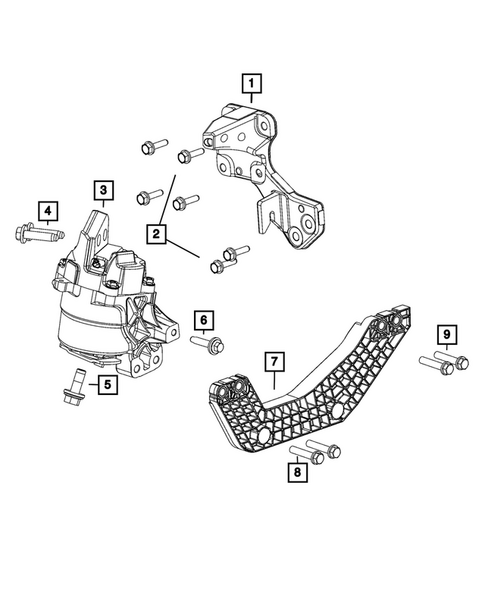 Engine Mounting for 2026 Ram 1500 #6
