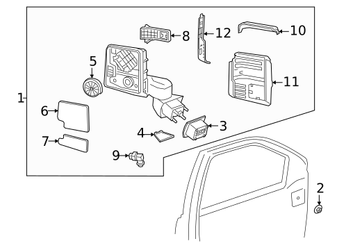 Mirrors for 2024 Chevrolet Silverado 2500 HD #0