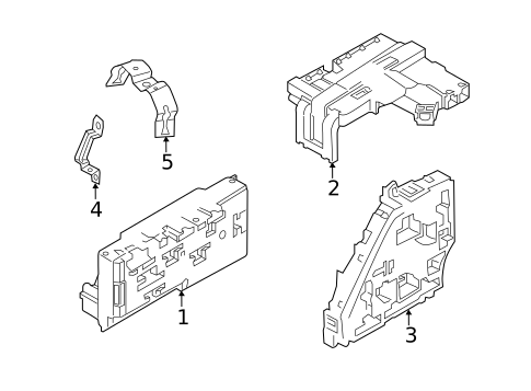 Electrical Components for 2015 BMW 740Li #4
