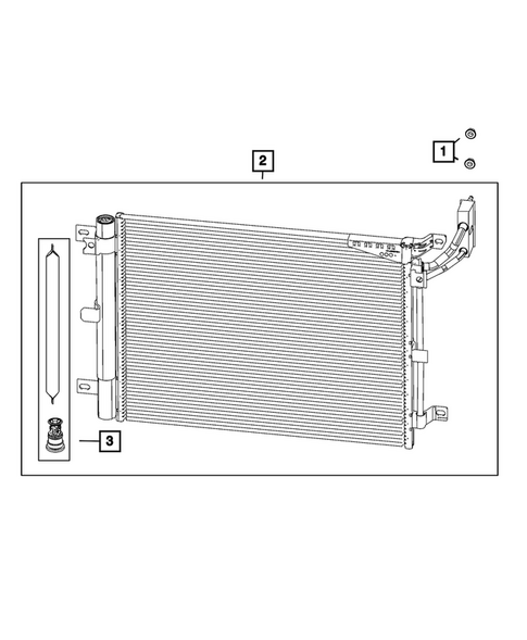 Air Conditioner and Heater Plumbing for 2025 Jeep Gladiator #3