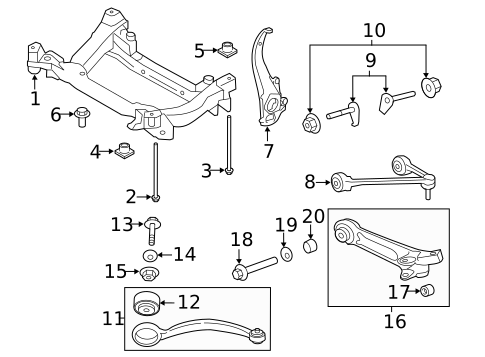 Suspension Components for 2020 Jaguar F-Type #0