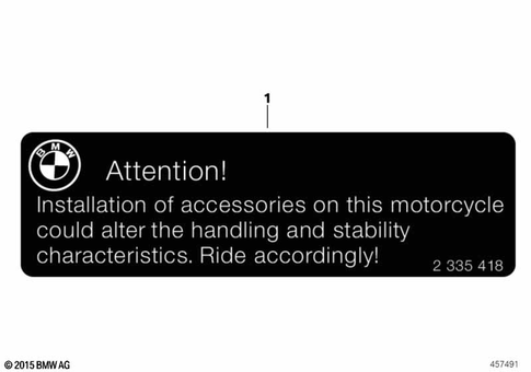 Labels for 2004 BMW-Motorrad R 1200 C #1