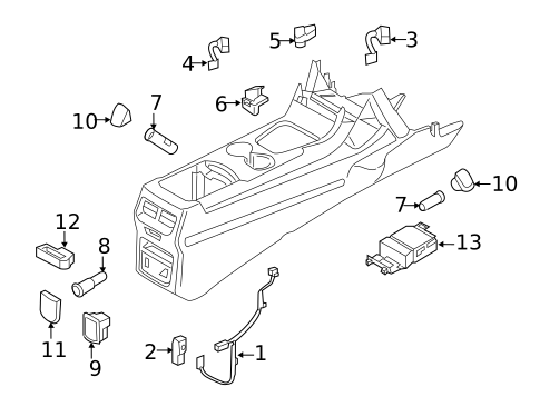 Parking Brake for 2021 Ford Edge #2