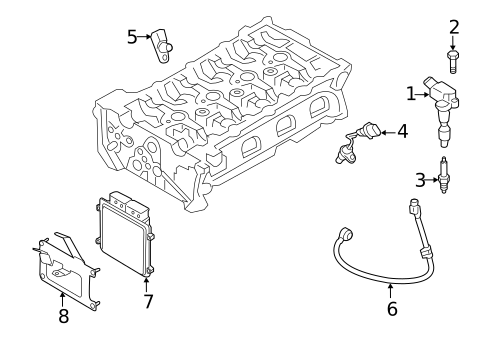 Powertrain Control for 2019 Genesis G70 #0