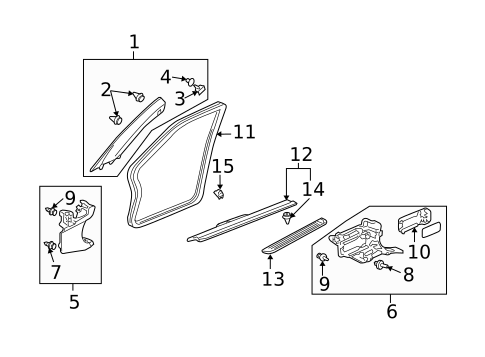 Electrical Components for 2005 Honda Accord #2