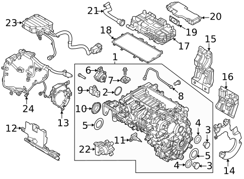 Electrical Components for 2025 Kia EV9 #4