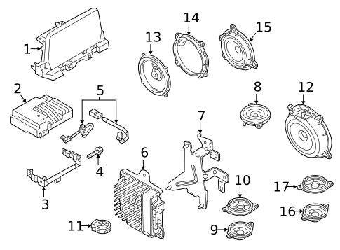 Antenna & Radio for 2017 Mazda 6 #1