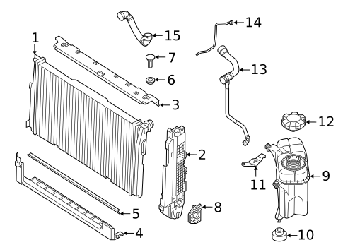 Radiator & Components for 2020 BMW M2 #0