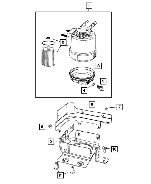 Fuel Pump and Sending Unit for 2023 Jeep Gladiator #1