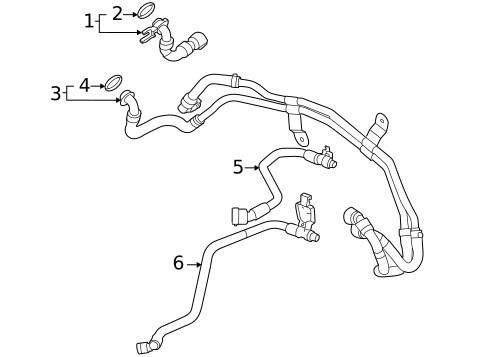 Coolant Lines for 2023 BMW M440i xDrive #0