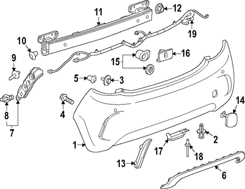 Parking Aid for 2019 Chevrolet Spark #1