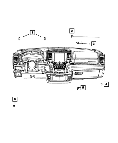 Lamps-Interior and Exterior for 2019 Ram 1500 #10