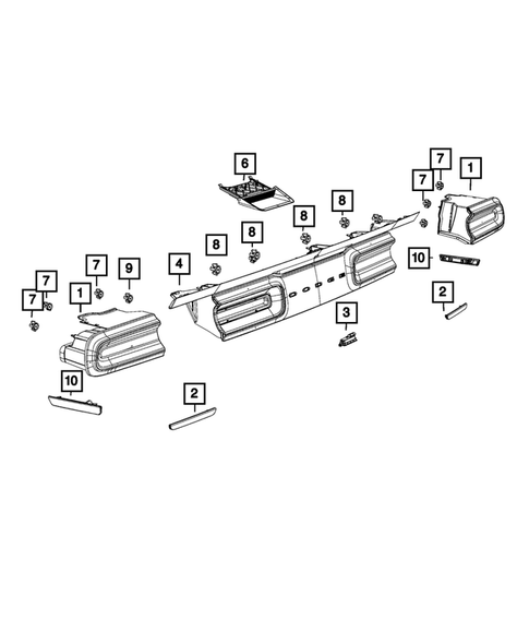 Lamps-Interior and Exterior for 2017 Dodge Challenger #0