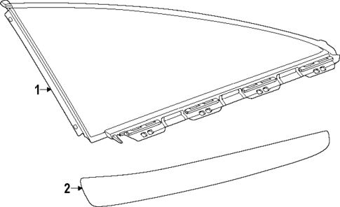 Glass & Hardware for 2024 Mercedes-Benz EQE AMG® #0