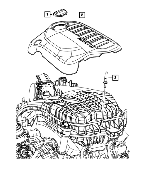 Engine Identification, Service Engines & Engine Service Kits for 2011 Dodge Journey #2