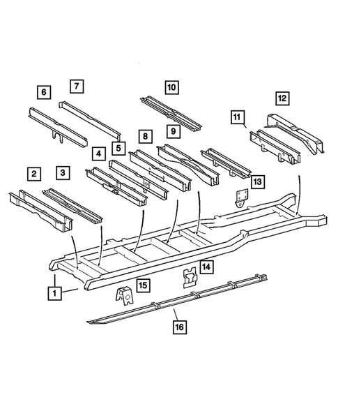 Frames for 2004 Dodge Sprinter 3500 #2