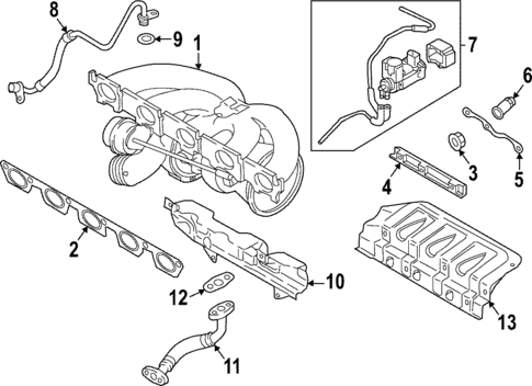 Exhaust Manifold for 2024 Audi RS3 #0