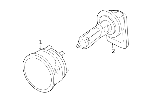Bulbs - Chassis for 2004 Lincoln Navigator #1