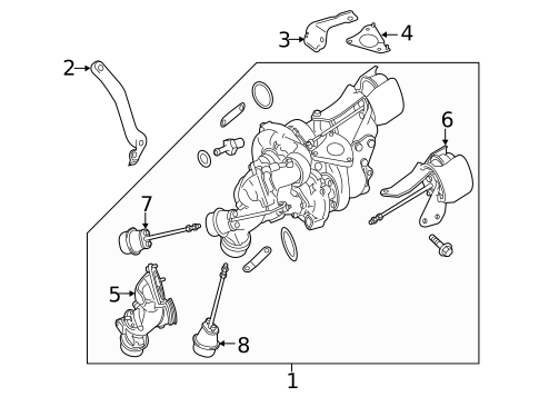 Exhaust Components for 2015 Mercedes-Benz ML 250 #1