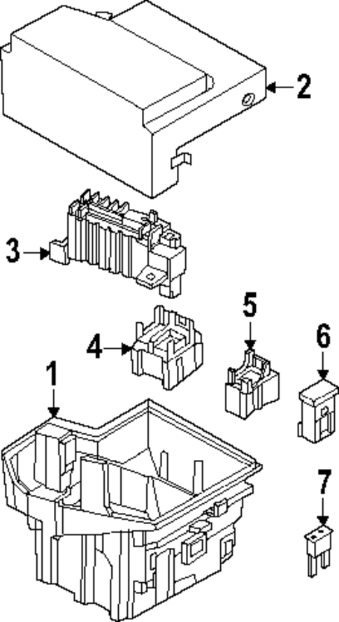 Fuse & Relay for 2025 Nissan Kicks #0