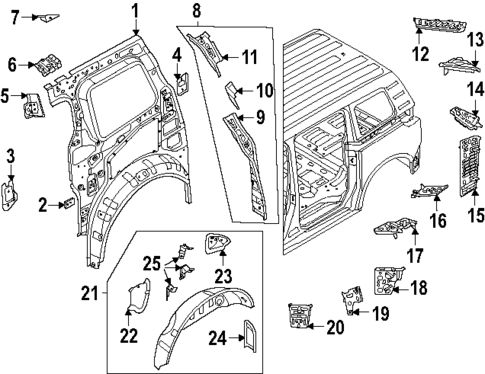 Inner Structure for 2025 Volkswagen ID. Buzz #0