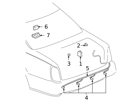 Electrical Components for 2008 Cadillac CTS #6