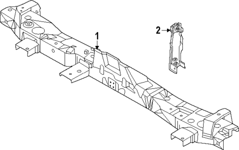 Radiator Support for 2025 Nissan Kicks #0