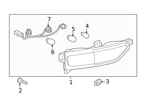 Bulbs - Chassis for 2021 Chevrolet Bolt EV #1