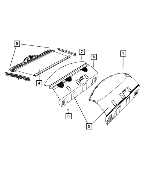 Headliners-Visors-Assist Straps for 2016 Chrysler 300 #1