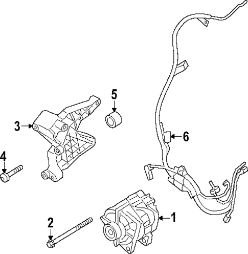 Alternator for 2024 Porsche Cayenne #0