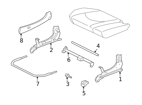 Tracks & Components for 2003 Lexus RX300 #2