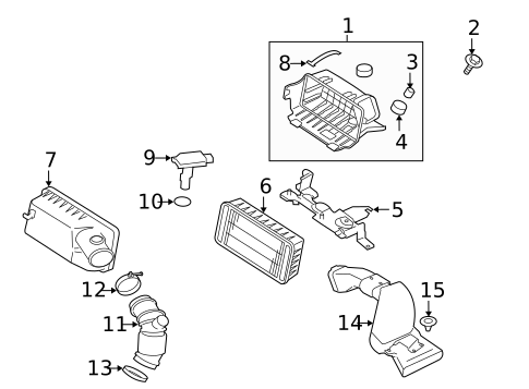Filters for 2008 Mitsubishi Outlander #0