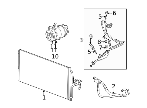 Hardware, Fasteners & Fittings for 2016 Chevrolet Silverado 1500 #5