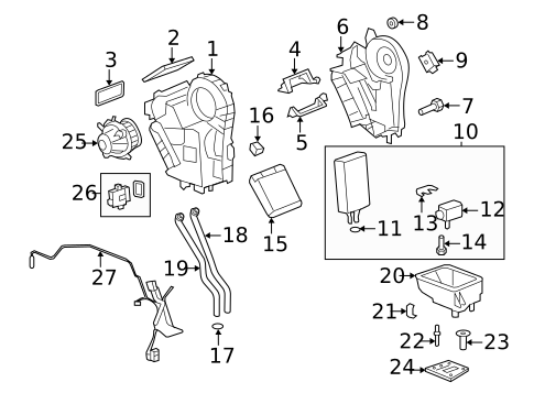 Controls for 2023 Buick Enclave #2