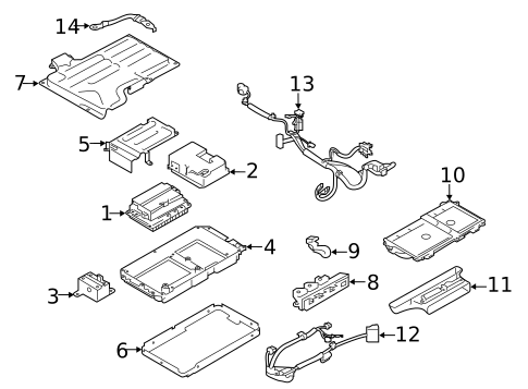 Electrical Components for 2015 Subaru XV Crosstrek #1