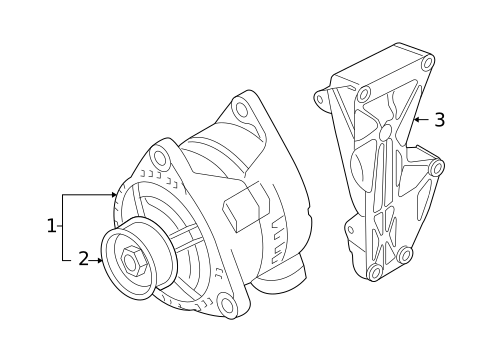 Alternator for 2004 Audi S4 #0