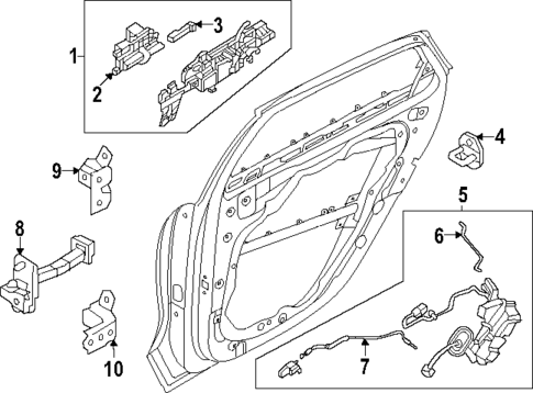 Rear Door for 2025 Hyundai Ioniq 6 #0