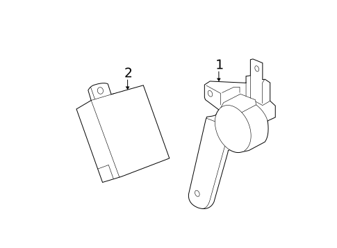 Electrical Components for 2016 Lexus CT200h #3