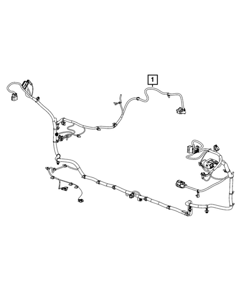 Wiring, Headlamp to Dash for 2026 Ram 3500 #6