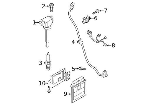 Condenser, Compressor & Lines for 2025 Kia Sorento #1