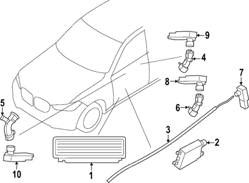 Interior Lamps for 2023 BMW iX #0