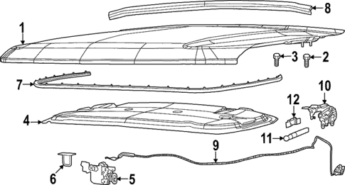 Hood & Components for 2025 Jeep Grand Cherokee #0